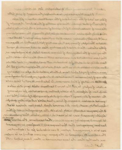 Letter from Thomas Jefferson to William Eustis, 14 January 1809 Manuscript